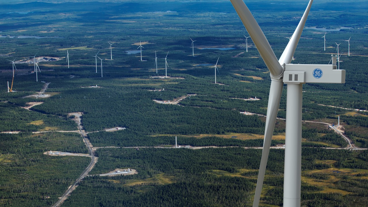 Dự án tuabin gió hiện đại ký kết hợp đồng với nhà cung cấp GE Renewable Energy