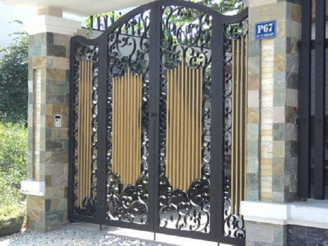 Đây là loại cổng được nhiều người sở hữu những loại kiến trúc và công trình lớn ưa chuộng